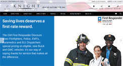 Desktop Screenshot of knightauto.com
